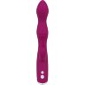 Фиолетовый вибратор A G-Spot Rabbit Vibrator для стимуляции зон G и A - 23,6 см.