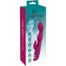 Фиолетовый вибратор A G-Spot Rabbit Vibrator для стимуляции зон G и A - 23,6 см.