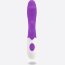 Фиолетовый вибромассажер-кролик WOW с 30 режимами вибрации - 19,5 см.  Цена 1 664 руб. - Фиолетовый вибромассажер-кролик WOW с 30 режимами вибрации - 19,5 см.