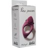 Бордовое эрекционное виброкольцо Pure Passion Midnight