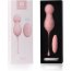 Нежно-розовые вагинальные шарики VAVA с пультом ДУ  Цена 5 055 руб. - Нежно-розовые вагинальные шарики VAVA с пультом ДУ