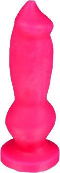 Ярко-розовый фаллоимитатор Стаффорд mini - 17 см.