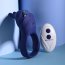 Синее эрекционное виброкольцо с клиторальной подушечкой и пультом ДУ Adjustable Fun Ring - Синее эрекционное виброкольцо с клиторальной подушечкой и пультом ДУ Adjustable Fun Ring