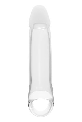 Прозрачная насадка-удлинитель 6.6’’ Extender With Ball Strap - 17,3 см. Длина: 17.3 см. Диаметр: 3 см. Прозрачный удлинитель пениса обеспечивает дополнительную длину и объем, а также визуальное возбуждение. Удобный и гибкий рукав изготовлен из непахнущего, безопасного для тела TPE. Страна: Китай. Материал: термопластичный эластомер (TPE).