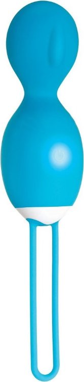 Голубые вагинальные шарики с вращением Twistin The Night Away