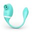 Мятный вакуумный вибростимулятор Tadpole Vibrating Dual Stimulation с виброхвостиком - Мятный вакуумный вибростимулятор Tadpole Vibrating Dual Stimulation с виброхвостиком