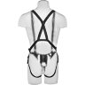 Страпон-система с телесной насадкой 11 Hollow Strap-On Suspender System - 28 см.