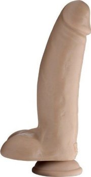 Большой гладкий фаллоимитатор Ready Steady Realistic Dildo - 26 см.