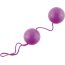 Фиолетовые вагинальные шарики BI-BALLS  Цена 789 руб. - Фиолетовые вагинальные шарики BI-BALLS