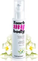 Силиконовый лубрикант 2-в-1 Touch My Body с ароматом моной - 100 мл.