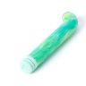 Зеленый компактный вибратор из стекла Magic Cane - 12 см.