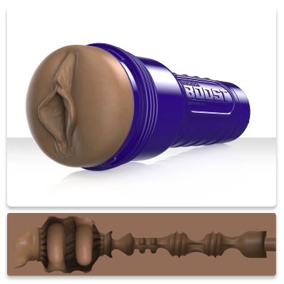 Мастурбатор-вагина Fleshlight Boost Bang Длина: 24.8 см. Boost Bang от Fleshlight – это инновационный продукт для соло-игр. Реалистичный внешний вид и уникальный внутренний рельеф обеспечат невероятные ощущения от мастурбации. Рукав оснащен двумя плавающими кольцами «Turbo Tech», которые надежно удерживают половой орган внутри и обеспечивают плотный захват по всей длине. После преодоления колец, вас ждет текстурный узкий коридор, который состоит из выпуклостей и ребер. Корпус мастурбатора Fleshlight имеет отверстие для выхода воздуха, благодаря которому вы сможете настроить желаемую герметичность и насладится эффектом вакуума. Страна: Испания. Материал: анодированный пластик, TPE.