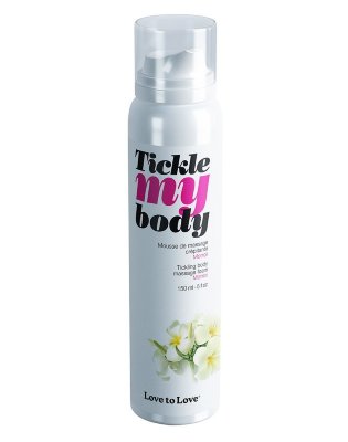Массажная хрустящая пенка Tickle My Body Monoi с ароматом моной - 150 мл. Добавьте необычных тактильных ощущений своим массажам! Массажная хрустящая пенка Tickle my body предлагает вам открыть новые чувственные удовольствия! Нанесите эту массажную пену, напоминающую взбитые сливки, и насладитесь ее удивительной освежающей текстурой. Вас пленит чудесное ощущение лопающихся пузырьков под нежными ласками партнера... Жаждете сочных удовольствий? Откройте для себя Tickle my body Monoi! Моной - белоснежный благоухающий цветок, считается символом Таити. Запах моной называют сказочным, райским, небесным, божественным, нежным и чувственным ароматом. Имеет легкий приятный аромат. Не оставляет жирных следов. Только для наружного применения. Страна: Франция.