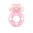 Розовое эрекционное виброкольцо в форме мишки  Цена 674 руб. - Розовое эрекционное виброкольцо в форме мишки