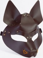 Коричневая маска Wolf