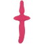 Розовый двусторонний вибратор 2in1 Vibrator Butt Plug  Цена 14 251 руб. - Розовый двусторонний вибратор 2in1 Vibrator Butt Plug