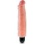 Телесный вибратор-реалистик 7 Vibrating Stiffy - 21,6 см. - Телесный вибратор-реалистик 7 Vibrating Stiffy - 21,6 см.