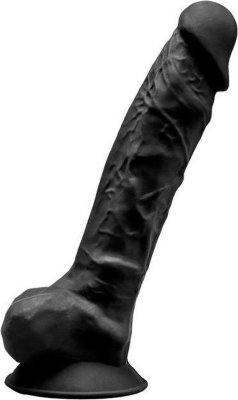 Черный фаллоимитатор SILEXD Model 1 - 20,5 см. Длина: 20.5 см. Диаметр: 4.5 см. Фаллоимитатор SILEXD предлагает ряд уникальных характеристик в сфере реалистичных игрушек. Это экстра-мягкие силиконовые фаллоимитаторы с наполнением SILEXPAN двойной плотности. Жесткий стержень внутри и подвижный внешний слой сделает реалистичным не только вид игрушки, но и ощущения от ее использования. Революционная запатентованная формула материала SILEXPAN, используемого для наполнения наших продуктов, обеспечивает лучшую плотность и большую гибкость. Этот платиновый силикон не содержит фталатов, латекса, безопасен для тела, гипоаллергенен и непористый, что делает его легким в уходе и более долговечным. Также ваш новый секретный друг реагирует на температуру. При нагревании становится более мягким, а при охлаждении твердым. Для нагрева достаточно 30 секунд в микроволновой печи или 2 минут в горячей воде. Для охлаждения его можно положить в морозилку без ограничений по времени. Фаллоимитатор оснащен присоской на основании и подходит для использования без рук и со страпон-системой. Страна: Китай. Материал: силикон.