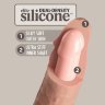 Телесный фаллоимитатор 7 Silicone Dual Density Cock - 21 см.