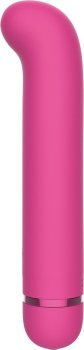 Розовый перезаряжаемый вибратор Flamie - 18,5 см.