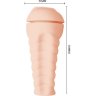 Телесный мастурбатор-вагина в колбе 30 Life-Like Vagina