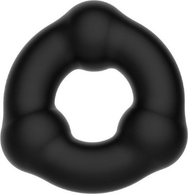 Черное эрекционное кольцо с 3 шариками  Цена 1 209 руб. Длина: 5.4 см. Черное эрекционное кольцо с 3 шариками. Внутренний диаметр - 1,8 см. Страна: Китай. Материал: силикон.