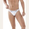 Белые мужские трусы-тонги Latin Lust Thong