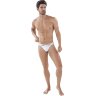 Белые мужские трусы-тонги Latin Lust Thong