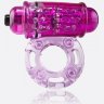 Фиолетовое эрекционное виброкольцо OWOW PURPLE
