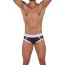 Черно-белые трусы-джоки Cult Jockstrap - Черно-белые трусы-джоки Cult Jockstrap
