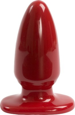Анальная пробка Red Boy Large 5 Butt Plug - 13,2 см.  Цена 3 513 руб. Длина: 13.2 см. Диаметр: 5.6 см. Ярко красная анальная пробка Red Boy Line Large Butt Plug. Сильный и крепкий стимулятор конической формы для максимально комфортного введения. Мягкая и гибкая текстура словно создана для идеального проникновения. Рабочая длина - 11,4 см. Страна: США. Материал: поливинилхлорид (ПВХ, PVC).