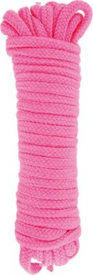 Розовая веревка для связывания Sweet Caress Rope - 10 метров Длина: 1 см. Красота бондажа связана с его различными вариантами. Мы предлагаем французский! Ваш партнер может прочитать вам эротический отрывок, завязать вам глаза, пролить воск на вашу кожу. Все это представляет интерес только в том случае, если ваша вторая половинка заранее связала вас простыми или более сложными узлами, при условии, что они сделаны из качественной веревки для этой практики. Узлы не должны быть слишком тугими, веревка не должна быть неприятной. Приятная для тела хлопковая веревка SWEET CARESS ROPE комфортно ощущается на коже, поэтому не бойтесь экспериментировать с узлами. Но не забывайте, что связывание не должно быть слишком тугим. Длина 10 метров позволит реализовать все самые смелые безумства. Веревка достаточно крепкая и при правильном обвязывании подходит для подвешивания. Страна: Франция. Материал: 100% хлопок.