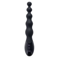 Черный анальный вибростимулятор Backdoor Baton - 24,1 см.
