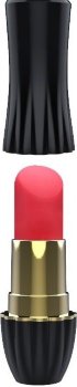 Клиторальный стимулятор-помада LIPSTICK - 9,3 см.