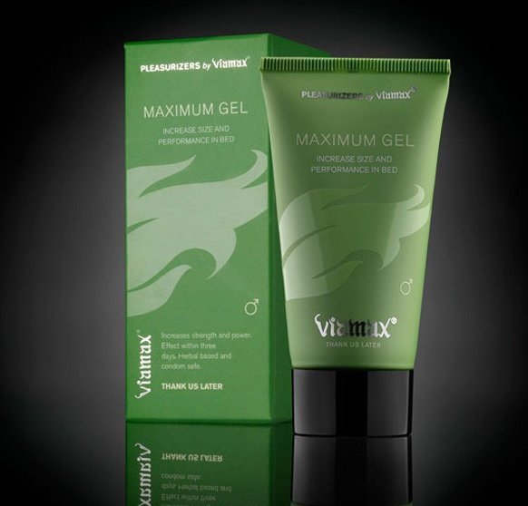 Возбуждающий и увеличивающий размеры гель для мужчин Viamax Maximum Gel - 50 мл.