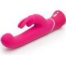 Розовый вибратор-кролик G-Spot Rechargeable Rabbit Vibrator - 24,1 см.