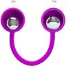 Лиловые вагинальные шарики KEGEL BALL III