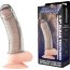 Текстурированная насадка на пенис Clear Textured Penis Enhancing Sleeve Extension - 16,5 см. - Текстурированная насадка на пенис Clear Textured Penis Enhancing Sleeve Extension - 16,5 см.