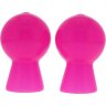 Розовые вакуумные помпы для сосков NIPPLE SUCKER PAIR IN SHINY PINK