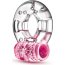 Розовое эрекционное виброкольцо Arouser Vibrating C-Ring - Розовое эрекционное виброкольцо Arouser Vibrating C-Ring