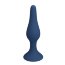 Синяя анальная пробка Slim Anal Plug L - 12,4 см.  Цена 1 570 руб. - Синяя анальная пробка Slim Anal Plug L - 12,4 см.