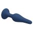 Синяя анальная пробка Slim Anal Plug L - 12,4 см.  Цена 1 570 руб. - Синяя анальная пробка Slim Anal Plug L - 12,4 см.