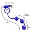 Синее эрекционное кольцо с анальным стимулятором Penetrator  Цена 5 871 руб. - Синее эрекционное кольцо с анальным стимулятором Penetrator