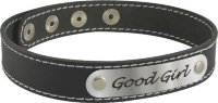 Чокер с белой строчкой Good Girl