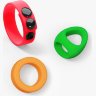 Набор из 3 разноцветных эрекционных колец Kit Neon Ring