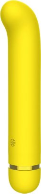 Желтый перезаряжаемый вибратор Flamie - 18,5 см.  Цена 3 880 руб. Длина: 18.5 см. Диаметр: 3.3 см. Вибратор Flame идеально подходит как для соло стимуляции, так и для прелюдии с партнером. Вибратор подходит для вагинальной, клиторальной стимуляции, а также для любых других эрогенных зон. Имеет 20 режимов вибрации и способен отлично стимулировать точку G благодаря своей форме. Гибкий, способный подстраиваться под анатомические особенности, Flame принесет массу приятных ощущений. Вибратор компактен и не занимает много места при хранении, а также его удобно брать с собой в командировки и путешествия. Легкое управление с помощью одной кнопки. А индикатор заряда батареи покажет, когда осталось менее 15%. Вибратор Flame изготовлен из гипоаллергенного силикона. Игрушка перезаряжаемая - USB-кабель идет в комплекте. Водонепроницаемый (IPX7) и может безопасно использоваться в ванне. Рабочая длина - 15 см. Страна: Китай. Материал: силикон. Батарейки: встроенный аккумулятор.