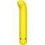 Желтый перезаряжаемый вибратор Flamie - 18,5 см.  Цена 3 880 руб. - Желтый перезаряжаемый вибратор Flamie - 18,5 см.