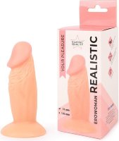 Реалистичный анальный фаллоимитатор Erowoman на присоске
