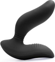 Черный вибромассажер простаты 3,5’’ Curve P-spot Massager - 12 см.