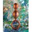 Коричневый анальный стимулятор Duo Loop Copper Anal Plug - 13,3 см. - Коричневый анальный стимулятор Duo Loop Copper Anal Plug - 13,3 см.